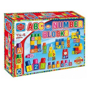 Dohány gyerek építőjáték Maxi Blocks ABC - Number 682