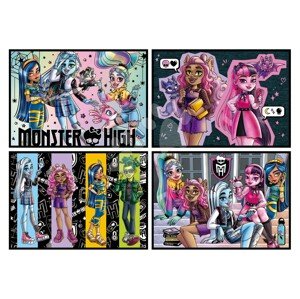 Puzzle Multi 4 Monster High Educa 50-80-100-150 darabos 5 évtől EDU19706
