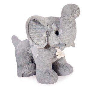 Plüss elefánt Elephant Pearl Grey Les Preppy Chics Histoire d’ Ours szürke 35 cm 0 hó-tól HO3145