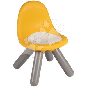 Kisszék gyerekeknek Kid Chair Yellow Smoby sárga UV szűrővel 50 kg teherbírással 27 cm magassággal 18 hó-tól SM880117