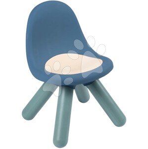 Kisszék gyerekeknek Chair Blue Little Smoby kék UV szűrővel 50 kg teherbírással 27 cm magassággal 18 hó-tól SM140313