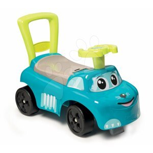 Smoby bébitaxi és járássegítő Auto Blue Ride-on 2in1 kék 720519