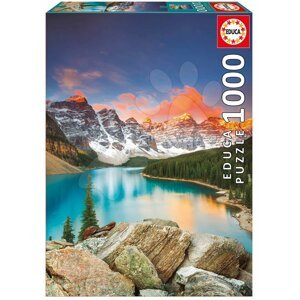 Educa puzzle Moraine Lake, Banff national park Canada 1000 darabos és fix ragasztó 17739