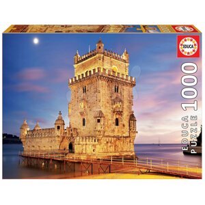 Educa puzzle Belem Tower, Lisbon 1000 darabos és fix ragasztó 17195