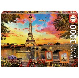 Educa puzzle Sunset in Paris Educa 3000 darabos 17675