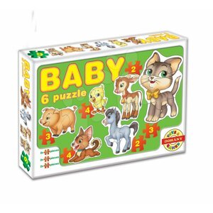 Dohány Baby puzzle kisállatok 635-6