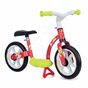 Smoby tanulóbicikli Balance Bike Comfort Red fémszerkezettel és magasságilag állítható üléssel 770122