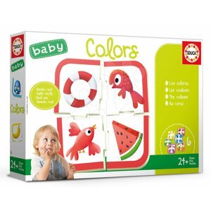 Oktatójáték legkisebbeknek Baby Colours Educa Ismerkedünk a színekkel 24 hótól EDU18119