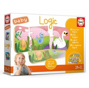 Oktatójáték legkisebbeknek Baby Logic Educa Ismerkedünk a logikával 24 hótól EDU18120
