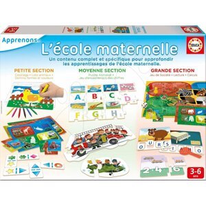 Oktatójáték Kit L'Ecole Maternell Educa puzzle és kirakós 3-6 évtől EDU17064