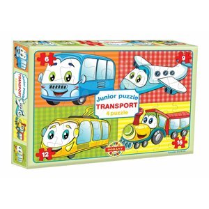 Dohány puzzle Junior Transport 4 Közlekedési eszközök 502-3