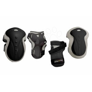 smarTrike védőfelszerelés Safety Gear set M térdre és csuklóra ergonomikus műanyagból fekete 4002005