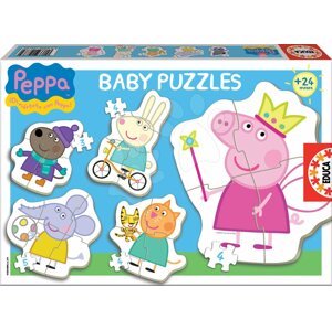 Puzzle legkisebbeknek Baby 5 Disney Peppa Pig 24 hó-tól