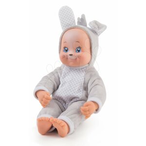Játékbaba Nyuszi jelmezben Animal Doll Minikiss Smoby 27 cm hanggal 12 hó-tól