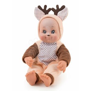 Játékbaba Őzike jelmezben Animal Doll Minikiss Smoby 27 cm hanggal 12 hó-tól