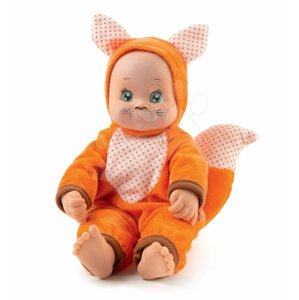 Játékbaba Róka jelmezben Animal Doll Minikiss Smoby 27 cm hanggal 12 hó-tól