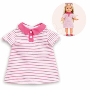 Ruhácska Polo Dress Pink Ma Corolle 36 cm játékbabának 4 évtől