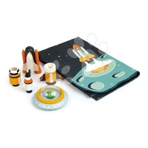 Kaland az Űrben fa készlet Space Adventure Tender Leaf Toys galaxis játszószőnyeggel