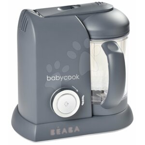 Ételpároló és turmixgép Beaba Babycook® Solo Dark Grey 0 hónapos kortól