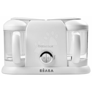 Ételpároló és turmixgép Beaba Babycook® Duo Plus White Silver dupla 0 hó-tól
