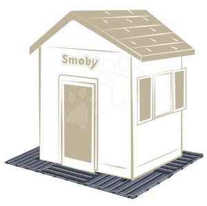Padlóburkolat minden Smoby házikóhoz vagy terasz és járda kialakítására 6 négyzetből álló szett 45*45 cm/1,2 m2