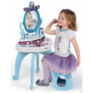 Pipere asztal Frozen 2 Disney 2in1 Smoby kisszékkel és 10 kiegészítővel