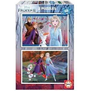 Puzzle Frozen 2 Disney Educa 2x48