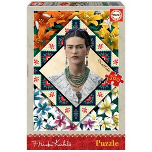Puzzle Frida Kahlo Educa 500 darabos és Fix ragasztó 11 évtől