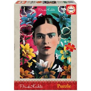 Puzzle Frida Kahlo Educa 1000 darabos és Fix ragasztó 11 évtől