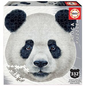 Puzzle Panda face shape Educa 332 darabos és Fix ragasztó 11 évtől