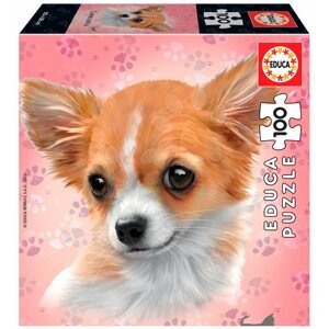 Puzzle Mini Box Chihuahua Educa 100 darabos 6 évtől