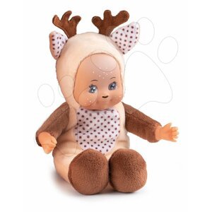 Játékbaba Őzike jelmezben Mini Animal Doll Minikiss Smoby 20 cm 12 hó-tól
