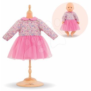 Ruha szett Dress Long Sleevers Pink Mon Grand Poupon Corolle 42 cm játékbaba részére 24 hó-tól