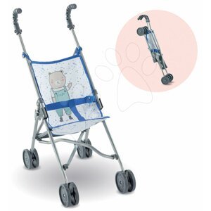 Öszecsukható sport babakocsi Umbrella Stroller Mon Grand Poupon Corolle Canne Blue 36-42 cm játékbabának 24 hó-tól