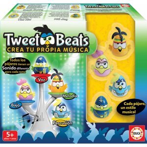 Társasjáték Tweet Beats Educa spanyol nyelven 5 éves kortól