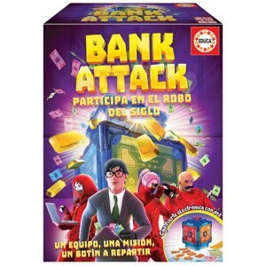 Társasjáték Bank Attack Educa spanyol nyelven 7 éves kortól