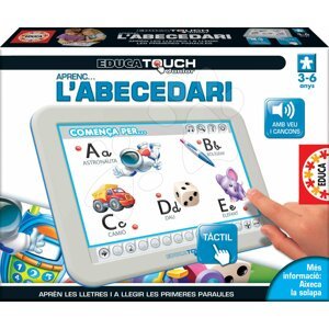 Elektronikus táblagép ABC L'Alphabet Educa 3-6 éves korosztálynak spanyol nyelvű