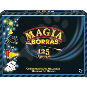 Bűvészmutatványok és trükkök Tecnomagia Grand set Borras Educa 125 játék spanyol és katalán nyelven 7 évtől