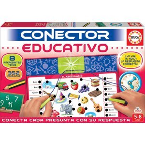 Társasjáték Conector Oktatás & Tanulás Educa spanyol nyelvű 352 kérdés 5-8 éves korosztálynak
