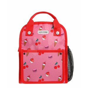 Iskolai hátizsák Backpack Amsterdam Small Cherry Pop Jack Piers kicsi ergonomikus luxus kivitelben 2 évtől 23*28*11 cm