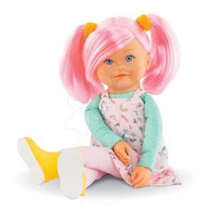 Játékbaba Praline Rainbow Dolls Corolle selymes hajkoronával és vanília illattal rózsaszín 38 cm 3 évtől