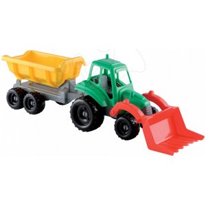Écoiffier nagy traktor gyerekeknek pótkocsival 327