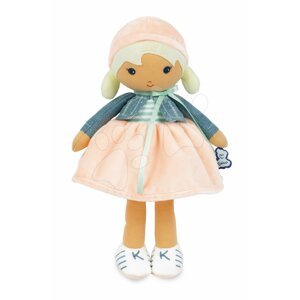 Rongybaba kisbabáknak Chloe K Doll Tendresse Kaloo 32 cm farmer kabátban puha textilből ajándékcsomagolásban 0 hó-tól