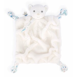 Plüss maci dédelgetéshez Plume Doudou Bear Ivory Kaloo fehér 20 cm ajándékcsomagolásban 0 hó-tól