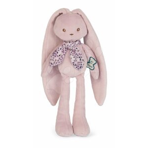 Plüss nyuszi hosszú fülekkel Doll Rabbit Pink Lapinoo Kaloo rózsaszín 25 cm pihe-puha anyagból ajándékdobozban 0 hó-tól