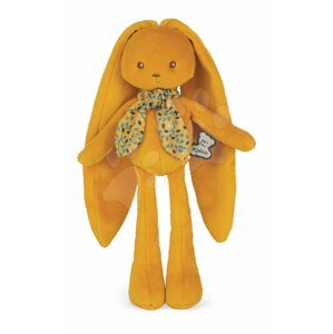 Plüss nyuszi hosszú fülekkel Doll Rabbit Ochre Lapinoo Kaloo okker 25 cm pihe-puha anyagból ajándékdobozban 0 hó-tól