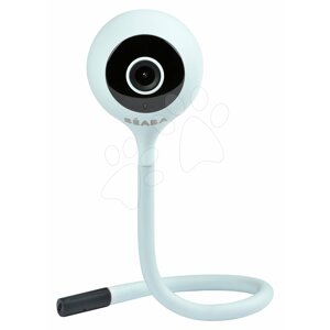 Elektronikus bébiőr New Video Baby monitor ZEN connect Grey Beaba mobillal összeköthető (Android és IOS) infra éjjellátóval
