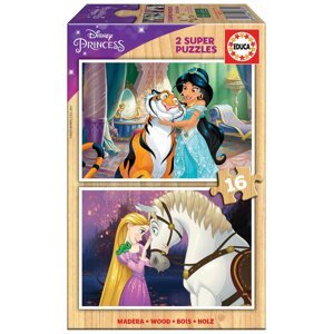 Fa puzzle Princess Disney Educa 2x16 darabos