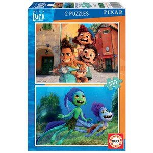 Puzzle Luca Disney Educa 2x100 darabos 5 évtől