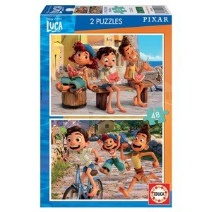 Puzzle Luca Disney Educa 2x48 darabos 5 évtől